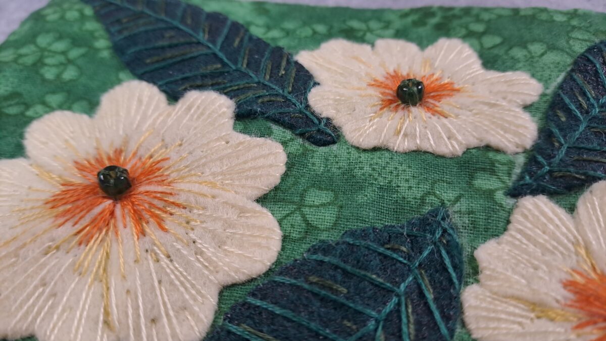Close up of Primrose Postcard